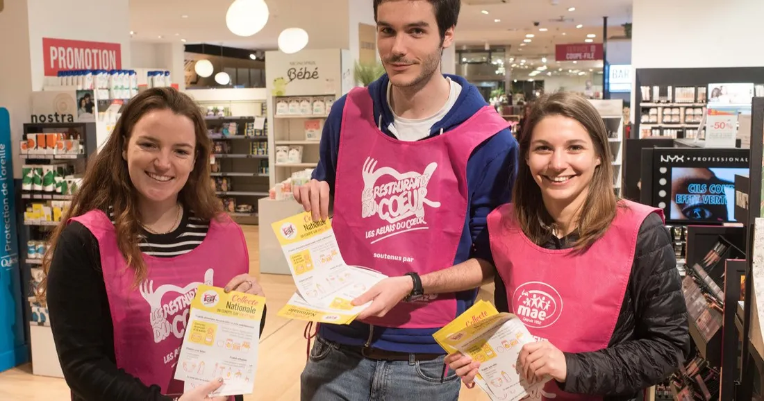 Ce week-end, la grande collecte des Restos du Cœur